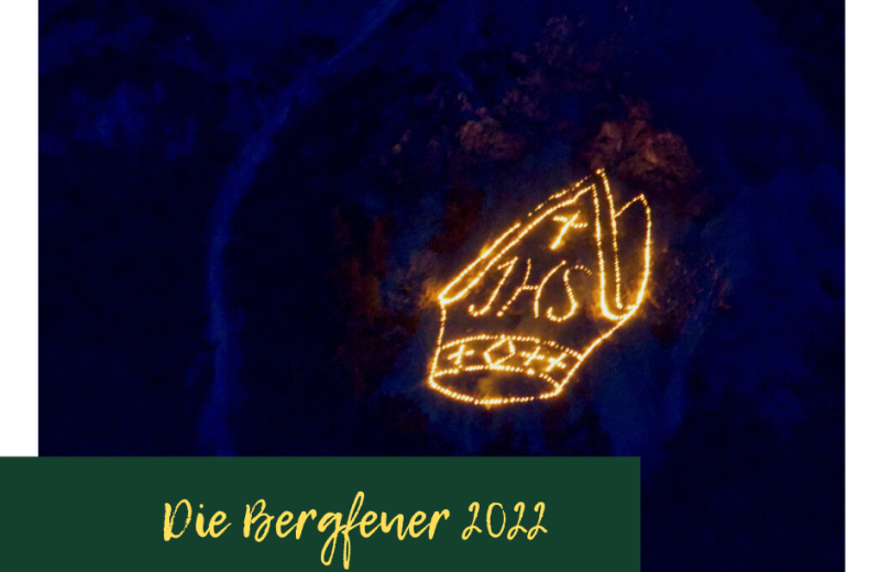 Die legendären Bergfeuer am 18. Juni 2022
